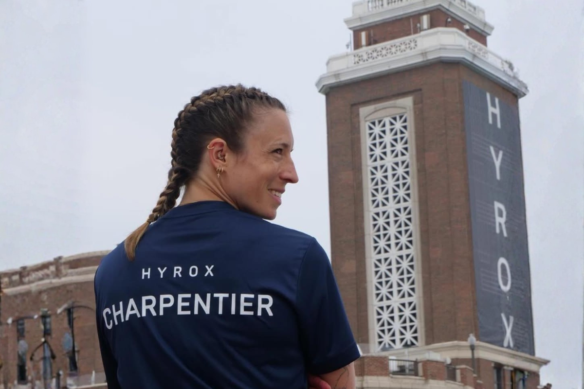 Anne-Caroline Charpentier, recordwoman de France HYROX Pro Women 35-39 · 1:02:11